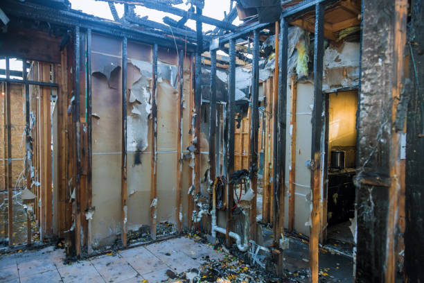 Professional Fire Damage Removal technician working in Chowchilla, CA